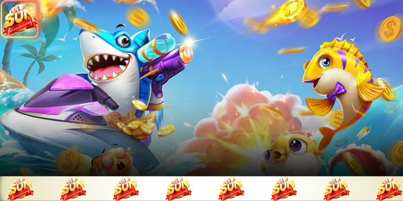 Quan sát đường đi của đàn cá giúp chọn vị trí bắn phù hợp và tiết kiệm đạn