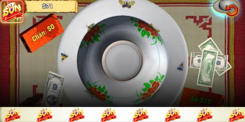 Giao diện bàn xóc đĩa trực quan giúp người chơi dễ theo dõi trận