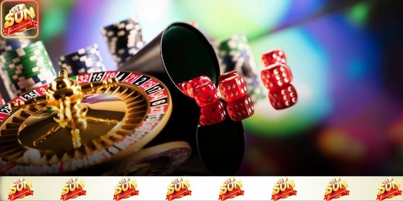 Giao diện sảnh casino sunwin sống động 