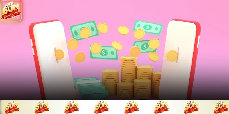 Giao diện hướng dẫn giao dịch nạp rút tại Sunwin