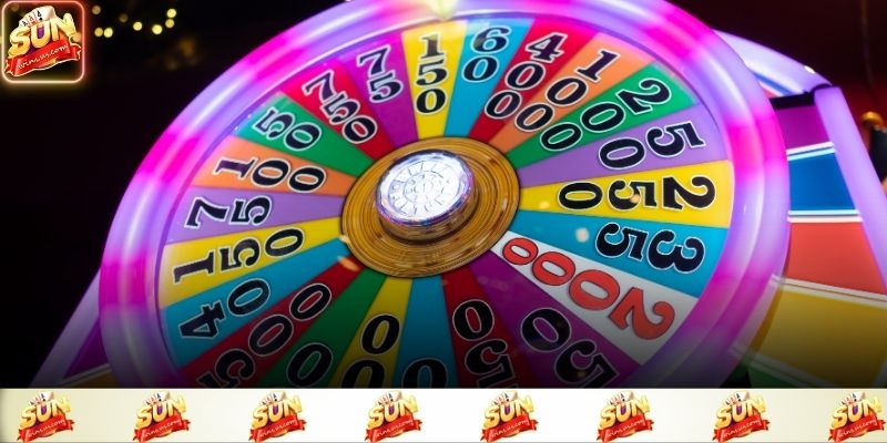 Giao diện sự kiện vòng quay may mắn theo tuần