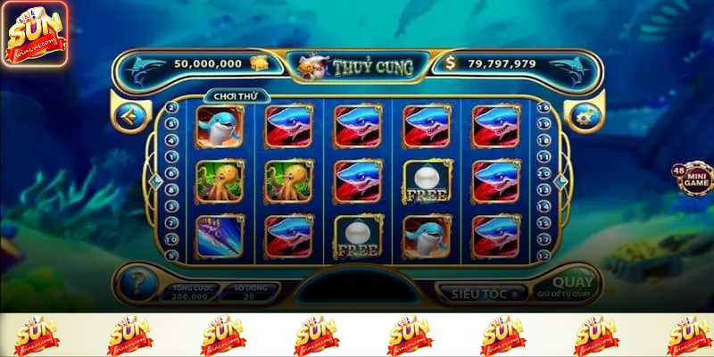 Hiệu ứng biển xanh tạo không gian thư giãn và bắt mắt